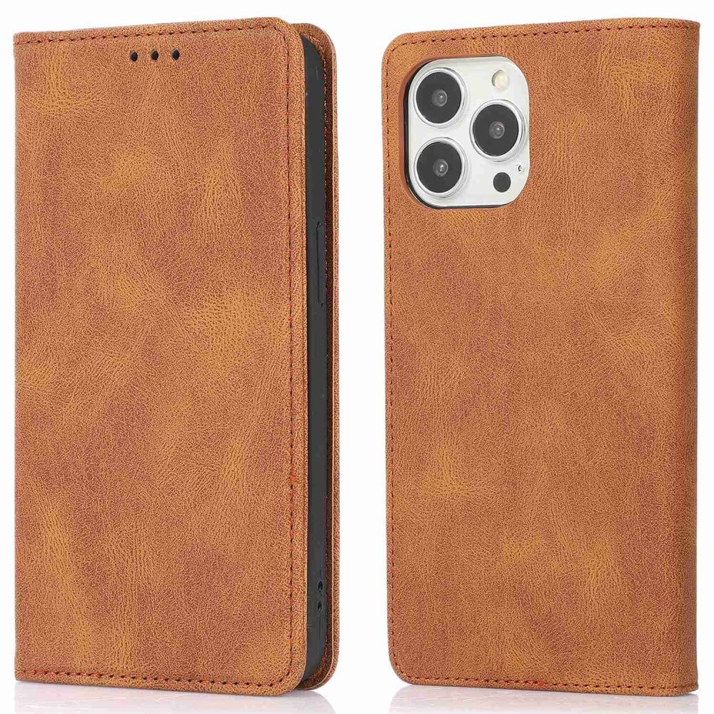 iPhone 15 Pro Max - Vintage étui Flip Case