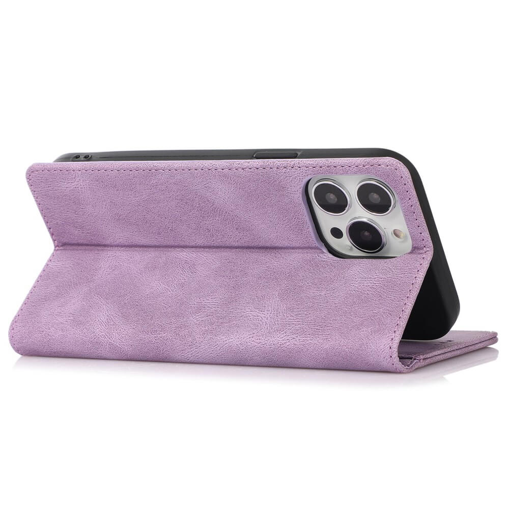 iPhone 15 Pro - Custodia Vintage Flip Case