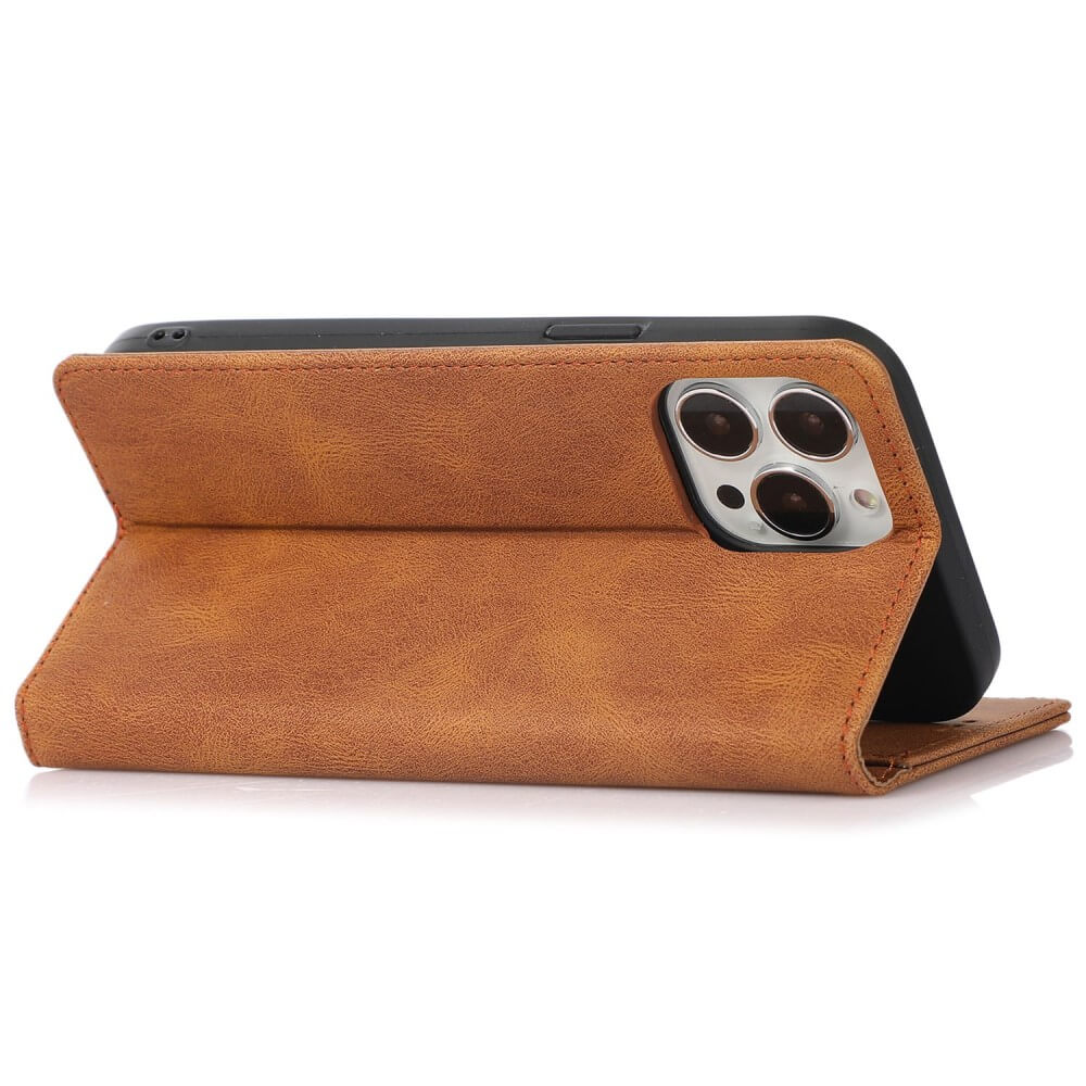 iPhone 15 Pro - Custodia Vintage Flip Case