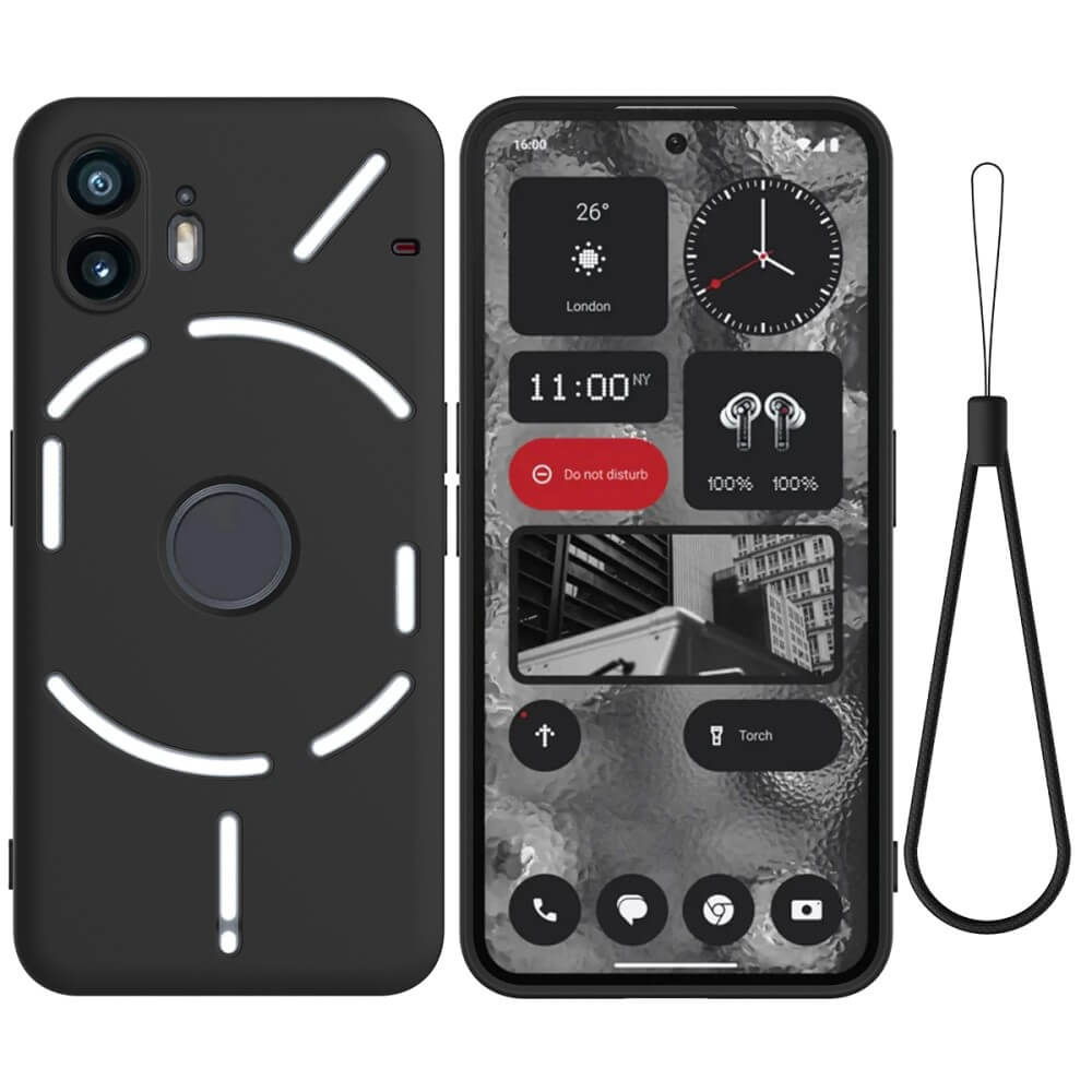 Nothing Phone (2) - Coque en caoutchouc silicone