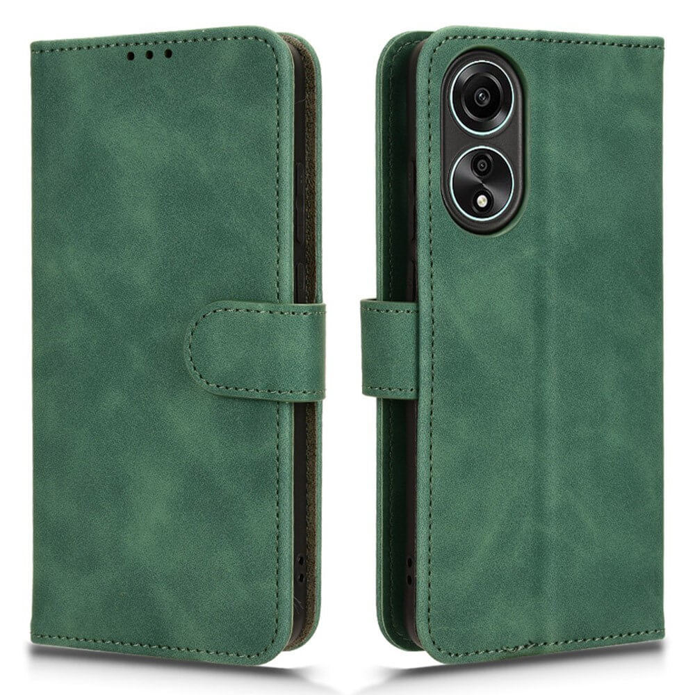 OPPO A58 4G - Custodia in pelle