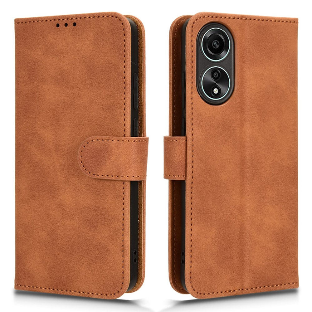 OPPO A58 4G - Custodia in pelle