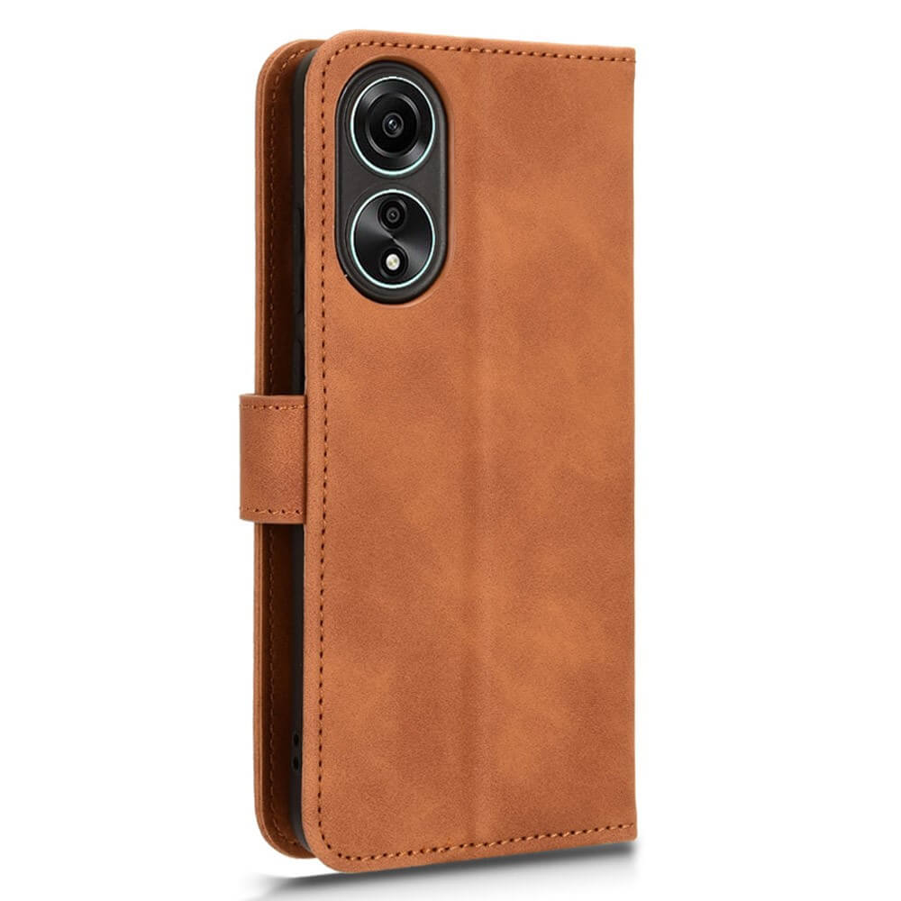 OPPO A58 4G - Custodia in pelle