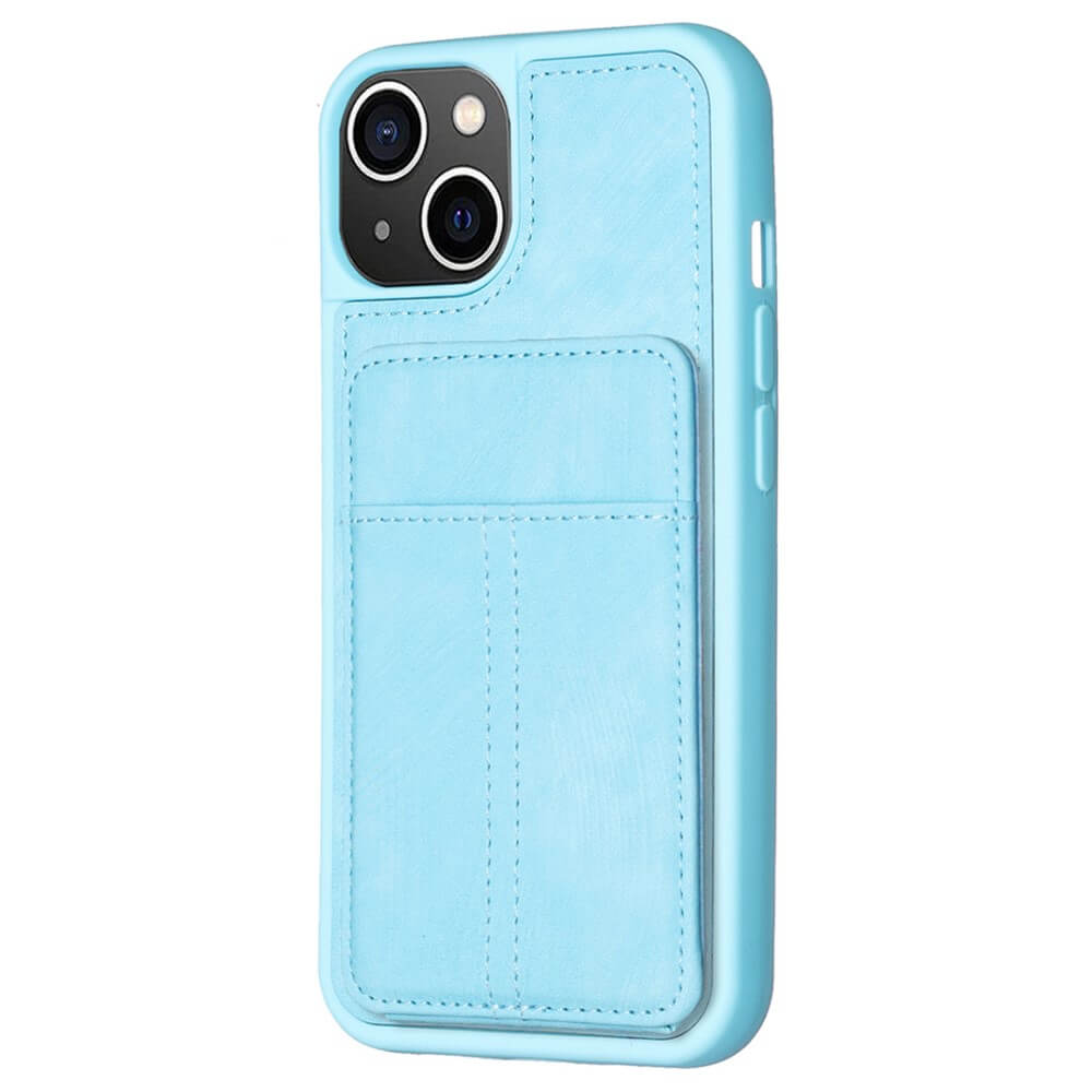 iPhone 15 - Coque Kickstand avec porte-cartes