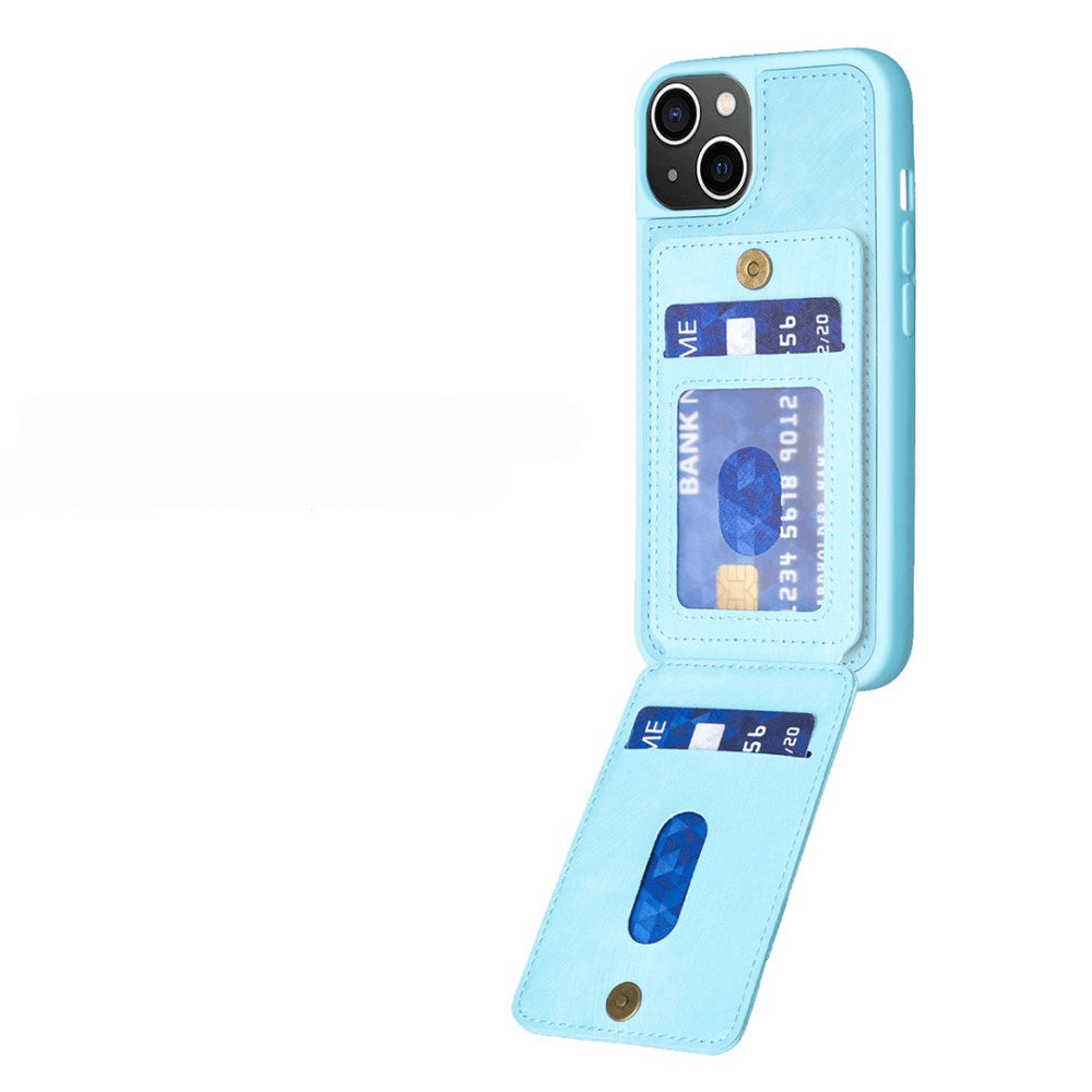 iPhone 15 - Coque Kickstand avec porte-cartes