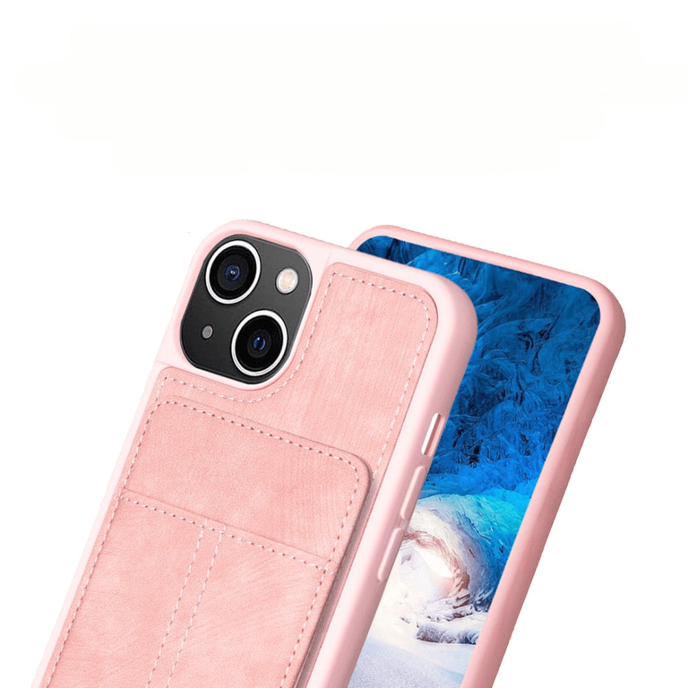 iPhone 15 - Coque Kickstand avec porte-cartes