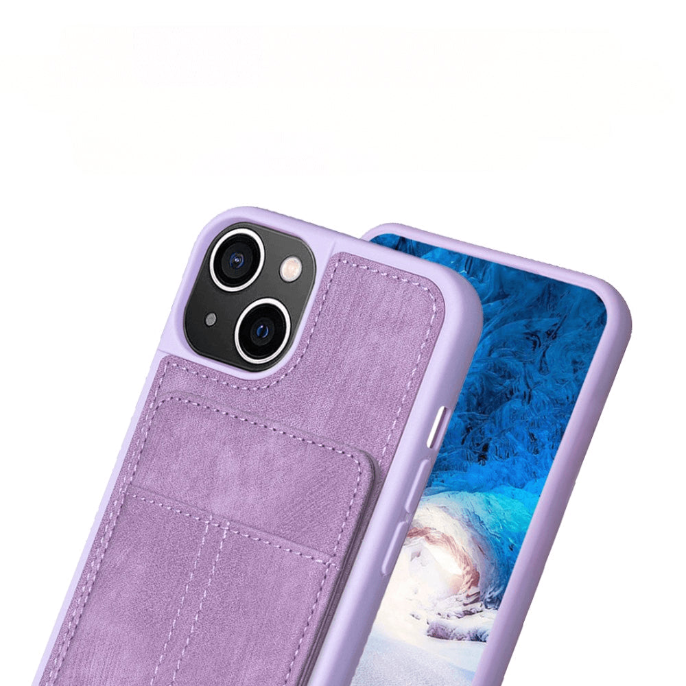 iPhone 15 Plus - Kickstand Case With Card Slots