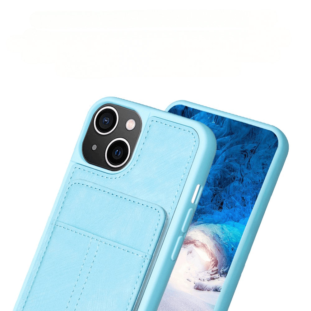 iPhone 15 Plus - Kickstand Case With Card Slots