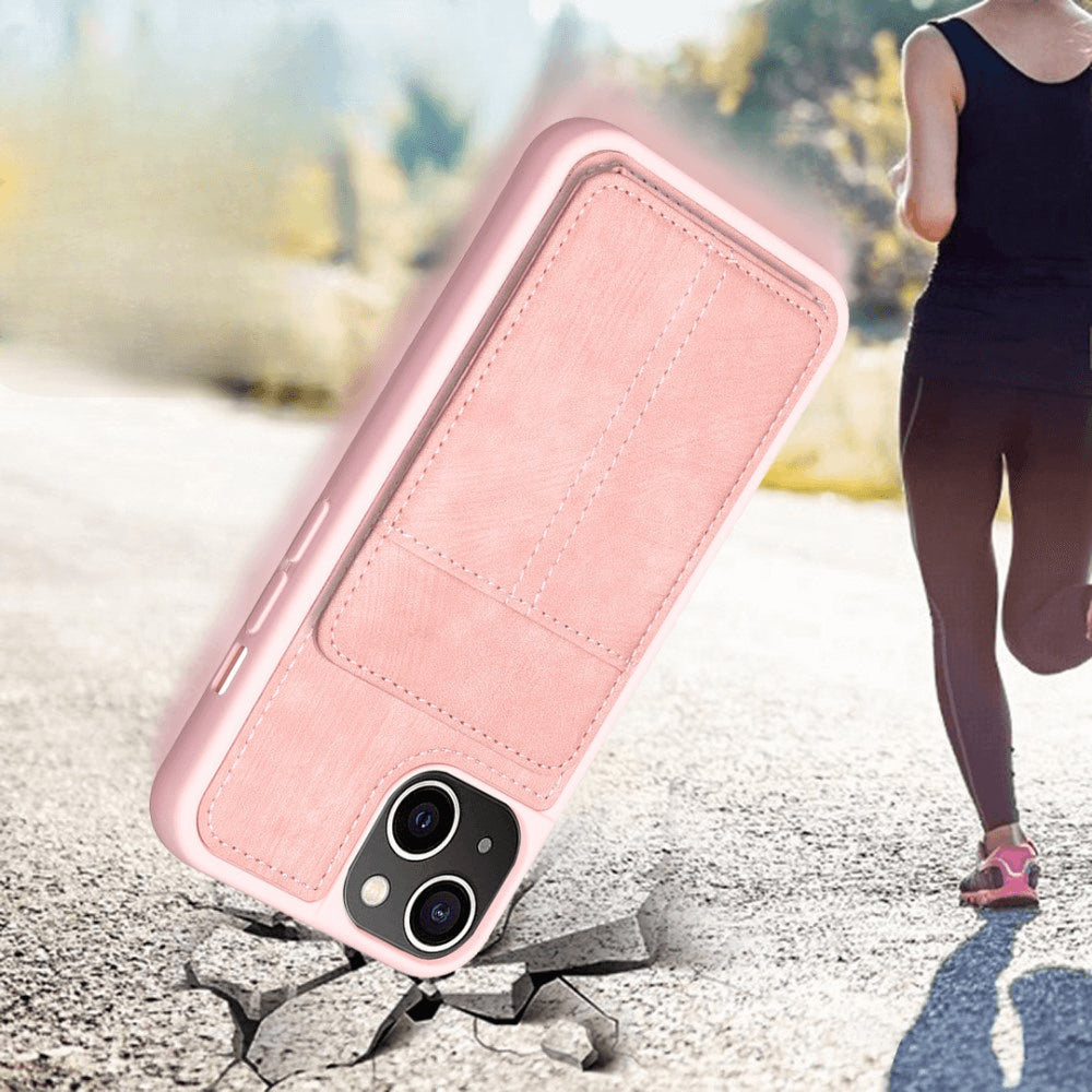 iPhone 15 Plus - Kickstand Case With Card Slots