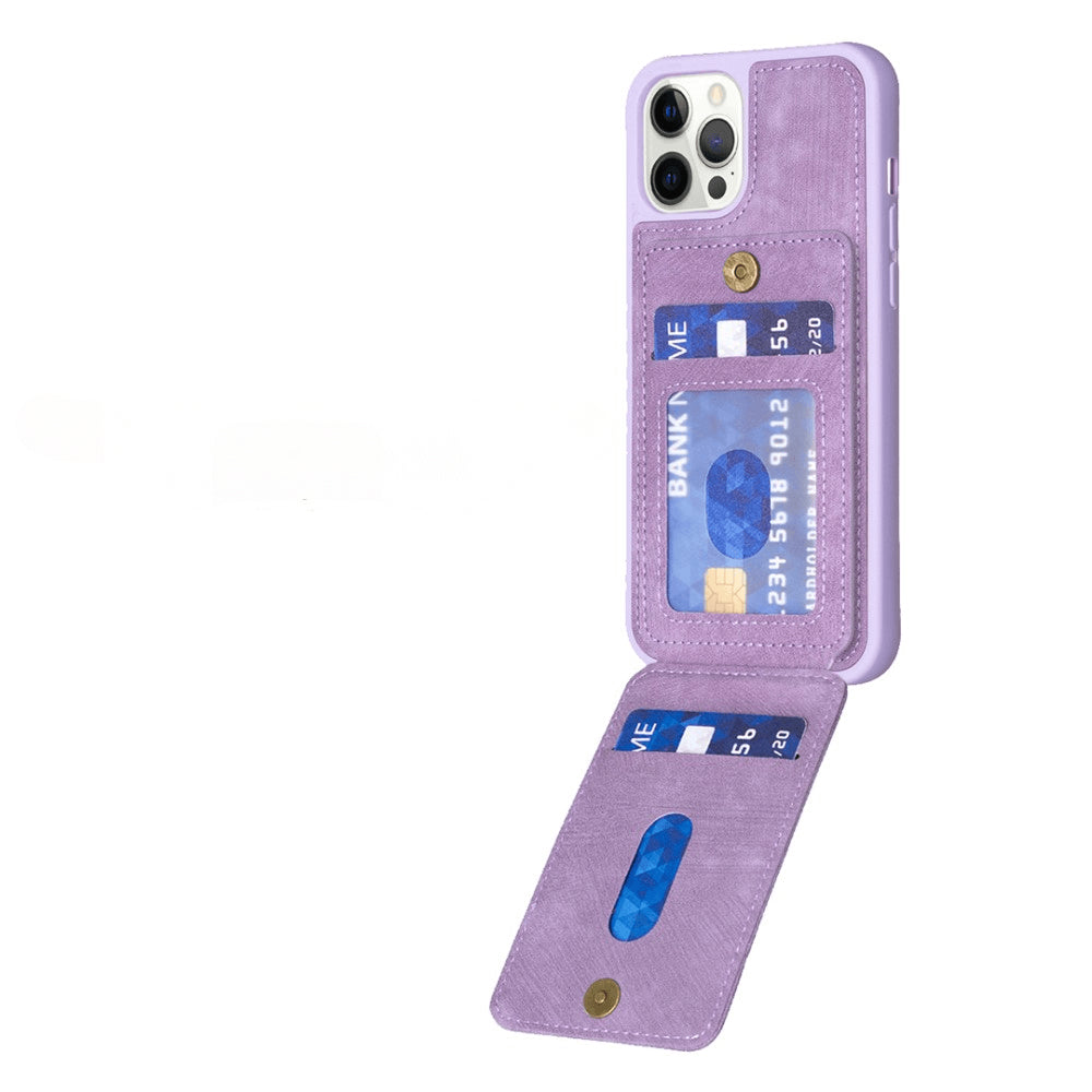 iPhone 15 Pro - Coque Kickstand avec porte-cartes