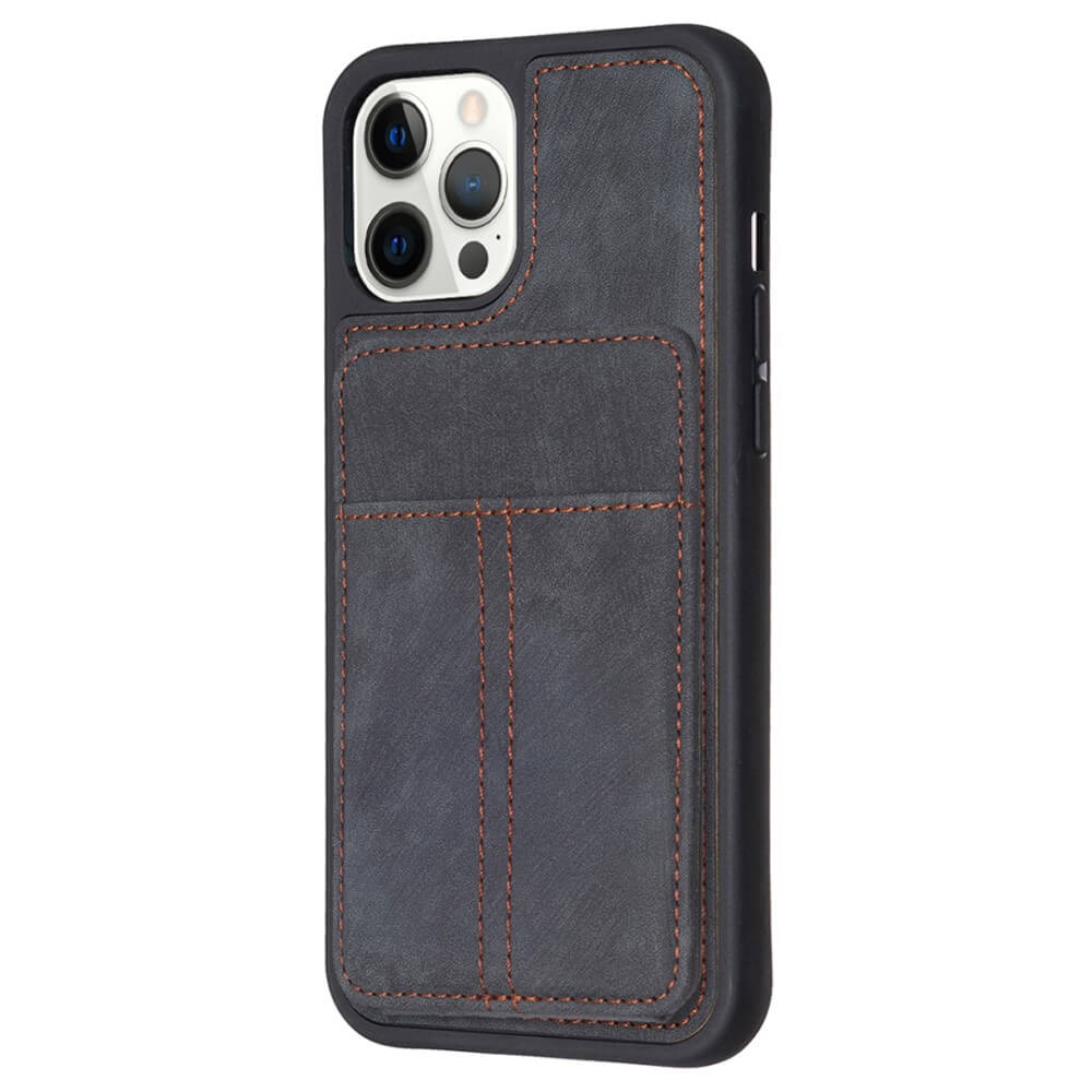 iPhone 15 Pro - Coque Kickstand avec porte-cartes