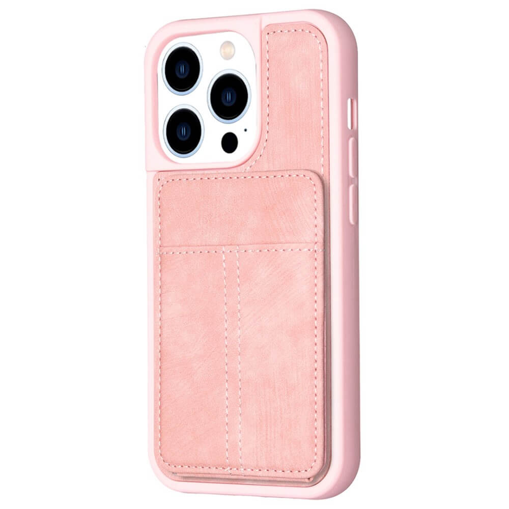 iPhone 15 Pro - Coque Kickstand avec porte-cartes
