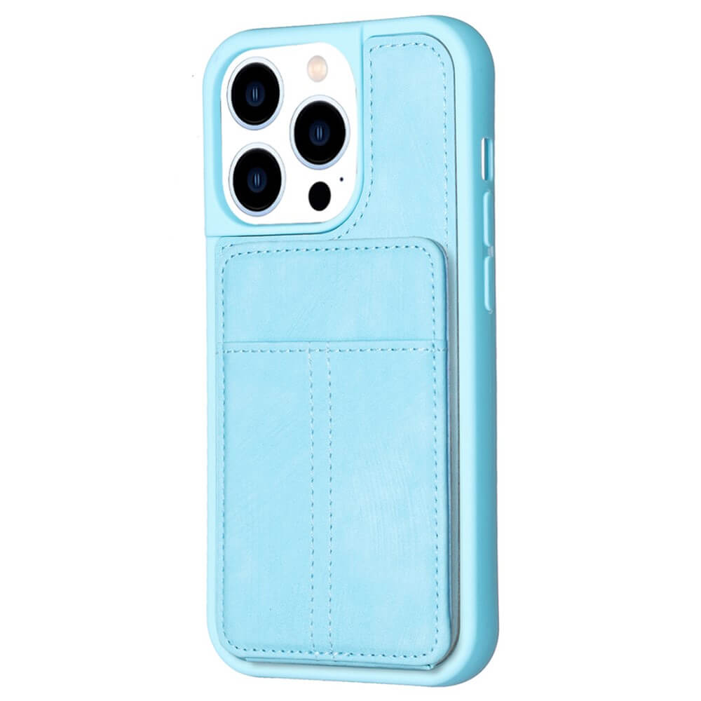 iPhone 15 Pro - Coque Kickstand avec porte-cartes
