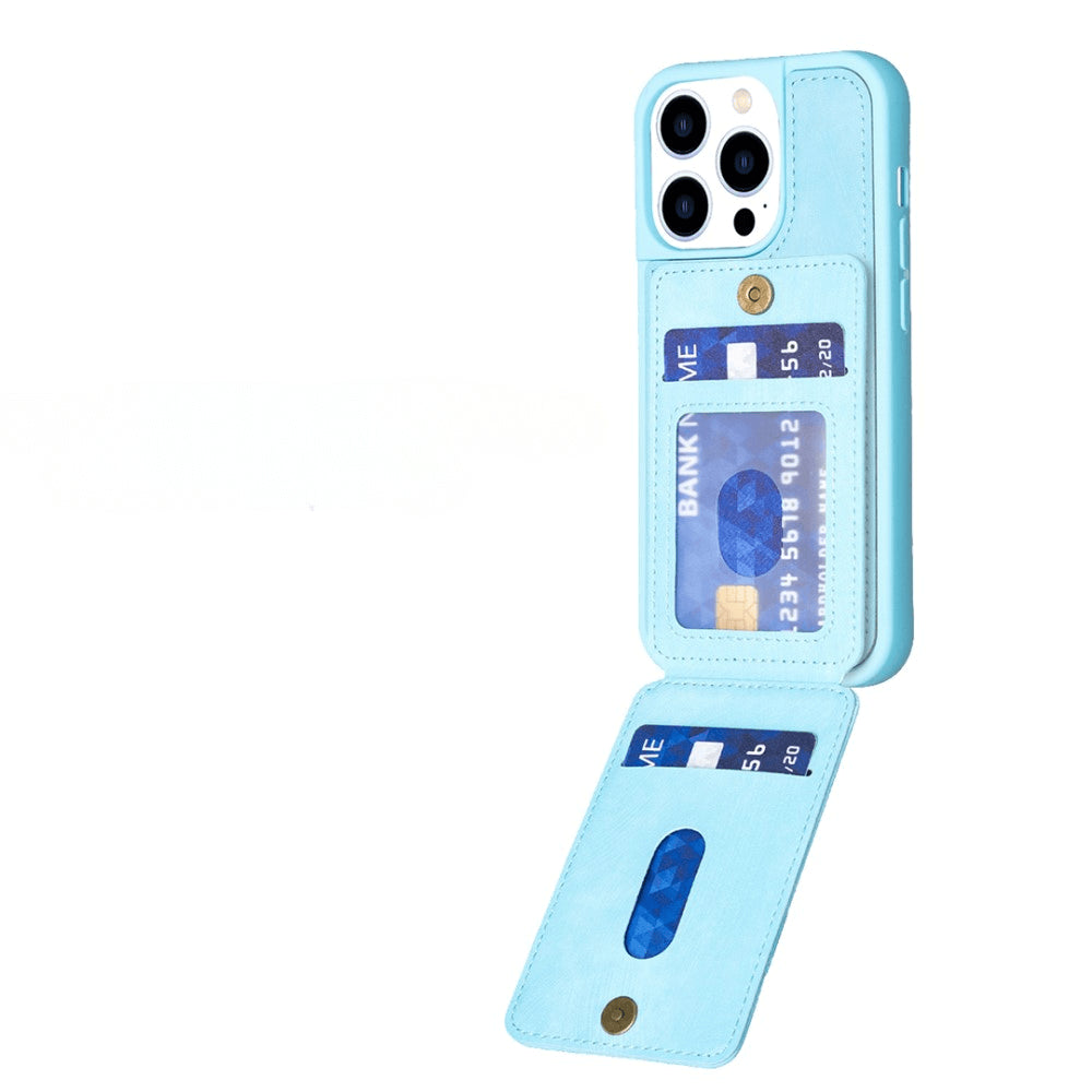 iPhone 15 Pro - Coque Kickstand avec porte-cartes