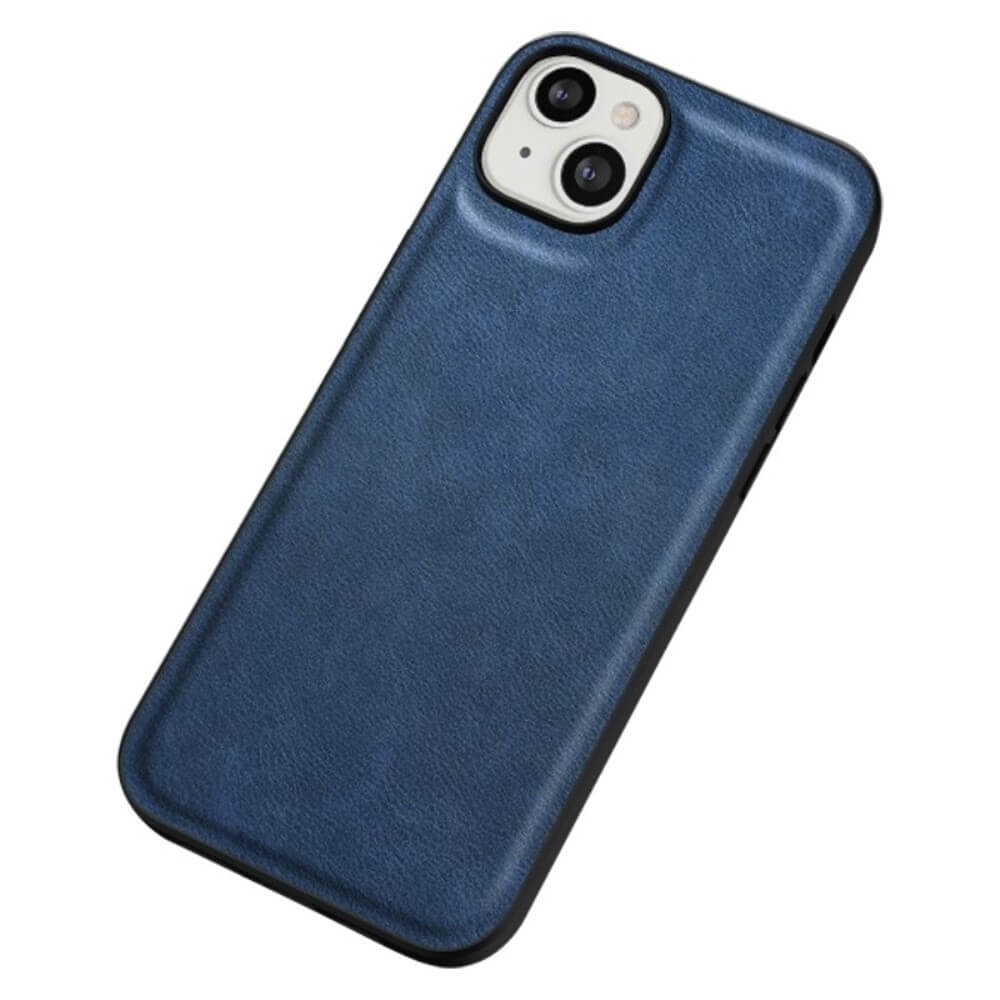 iPhone 15 Plus - Retro Protective Case With Faux Leather