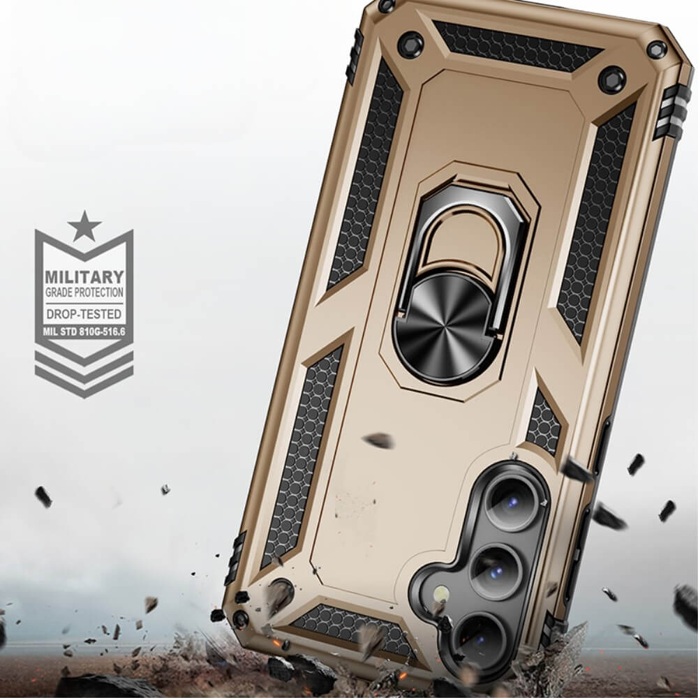 Galaxy S23 Fe - Arm Case Robuste Avec Kickstand