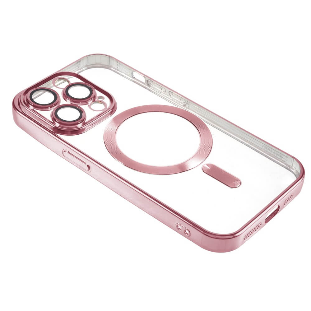 iPhone 15 Pro - Handyhülle mit metallischem Design & Kameraschutz