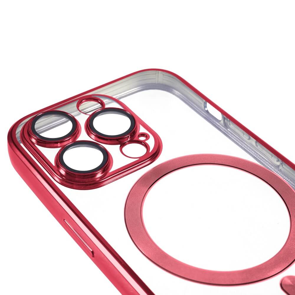 iPhone 15 Pro - Handyhülle mit metallischem Design & Kameraschutz