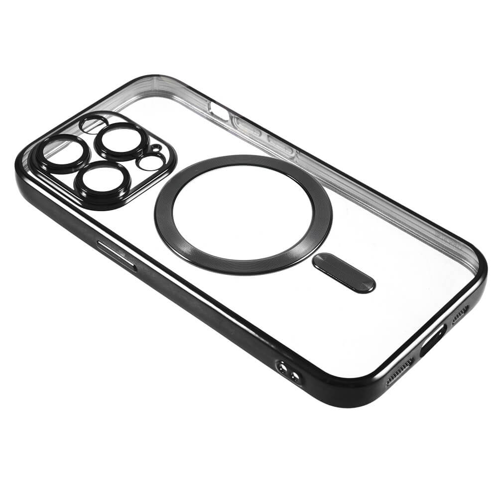 iPhone 15 Pro Max - Handyhülle mit metallischem Design & Kameraschutz