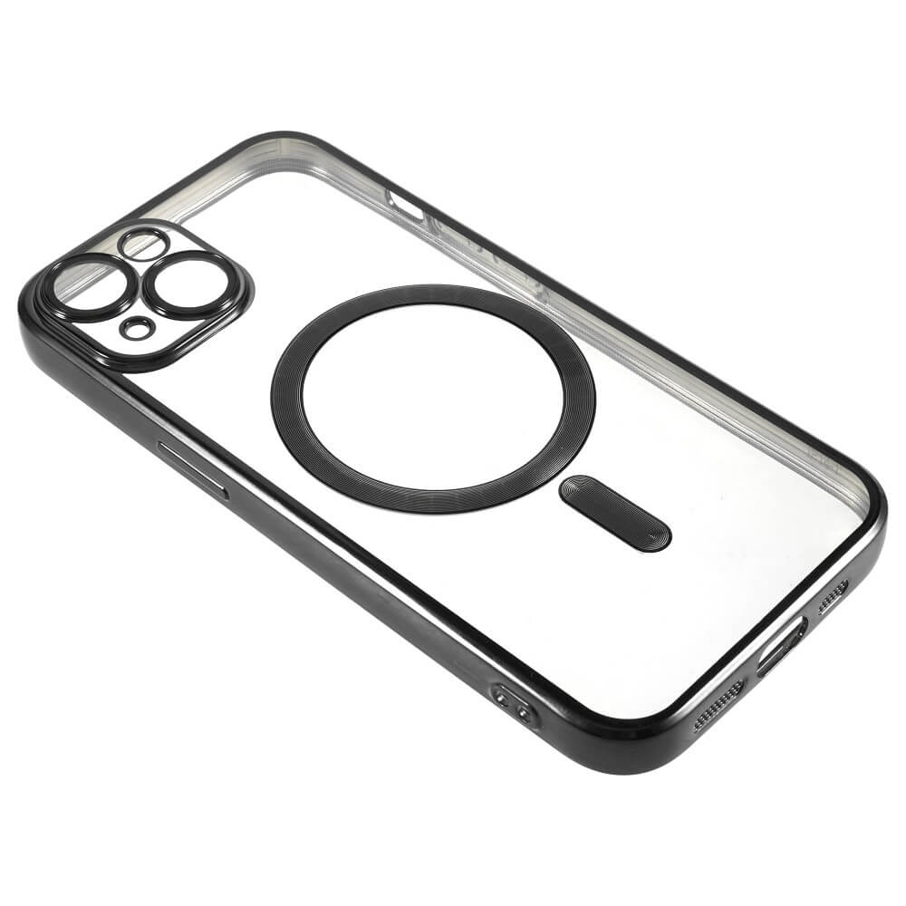 iPhone 15 - Handyhülle mit metallischem Design & Kameraschutz