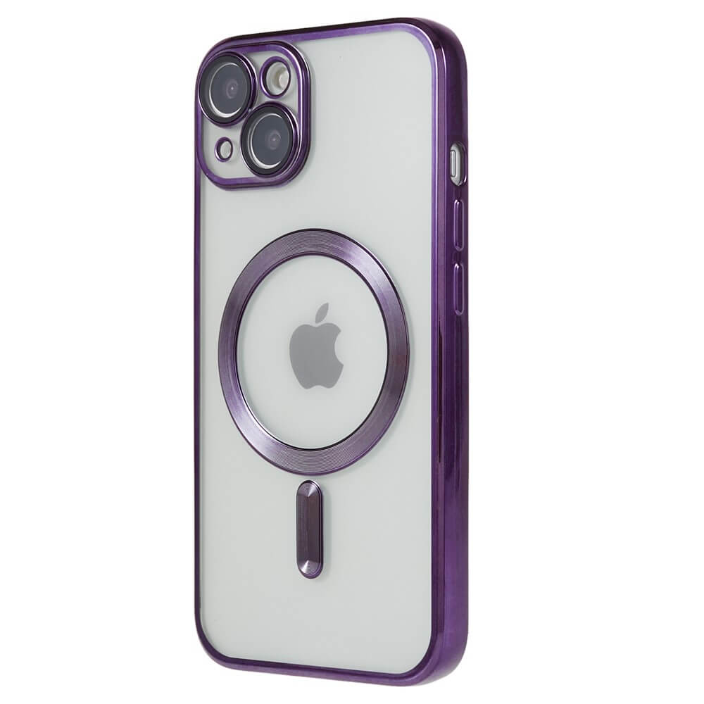 iPhone 15 - Handyhülle mit metallischem Design & Kameraschutz