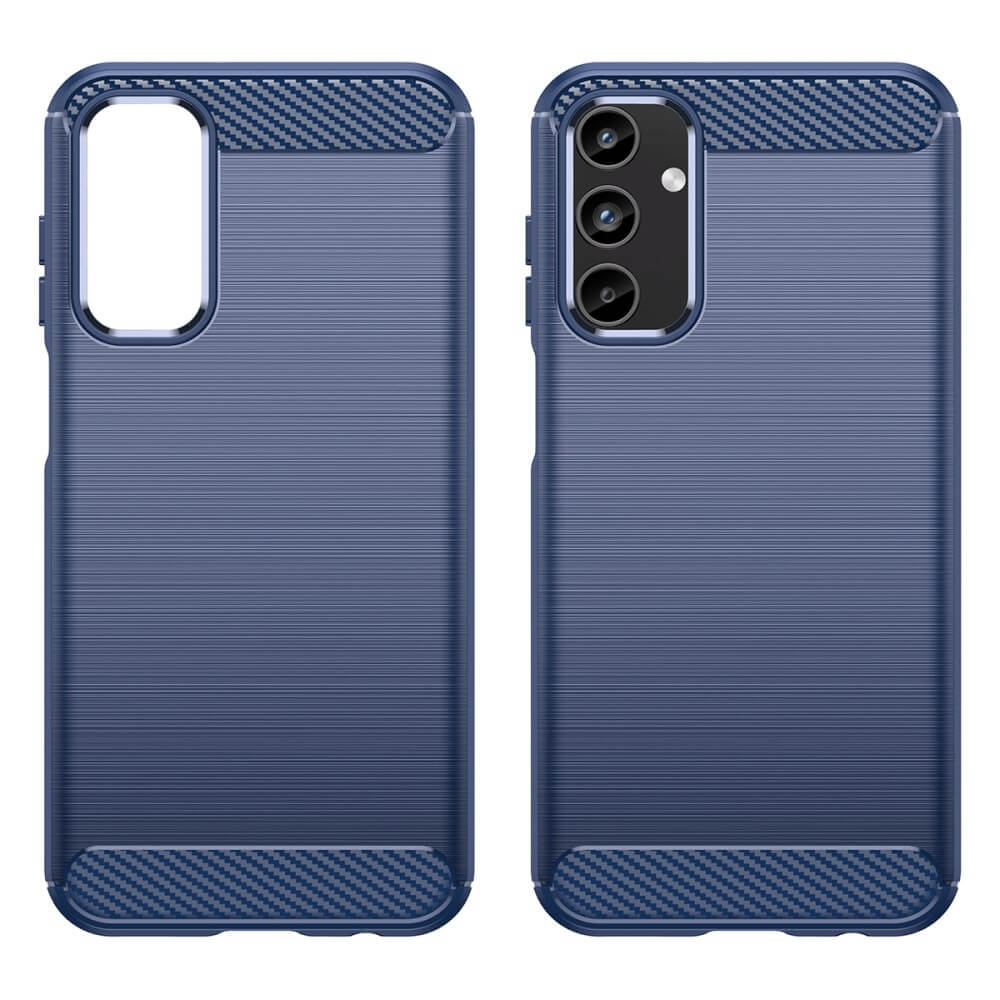 Galaxy A15 - Cover in look metal carbone