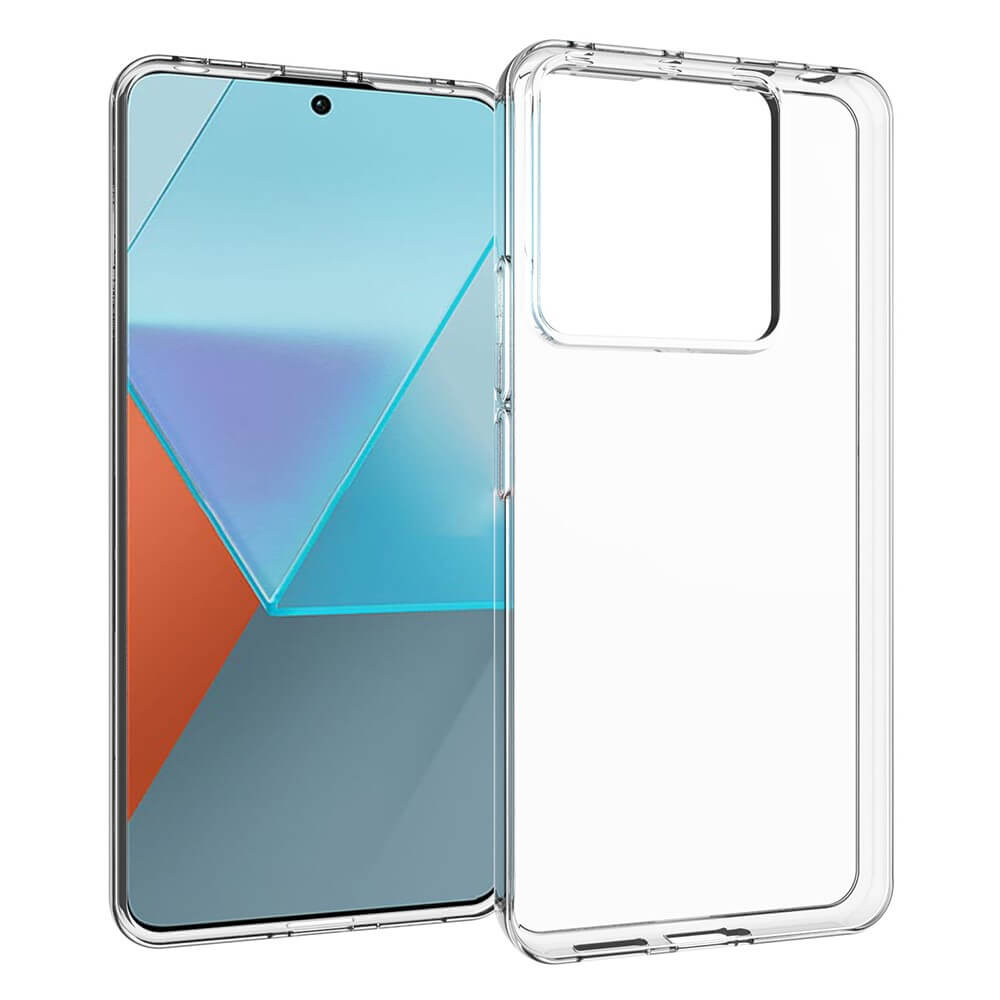 Poco X6 / Redmi Note 13 Pro 5G - Silikon Gummi Case transparent