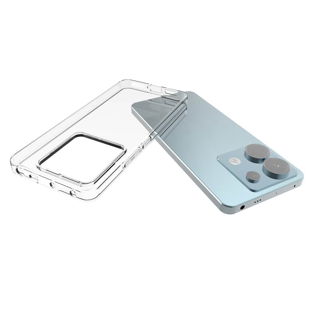 Poco X6 / Redmi Note 13 Pro 5G - Silikon Gummi Case transparent