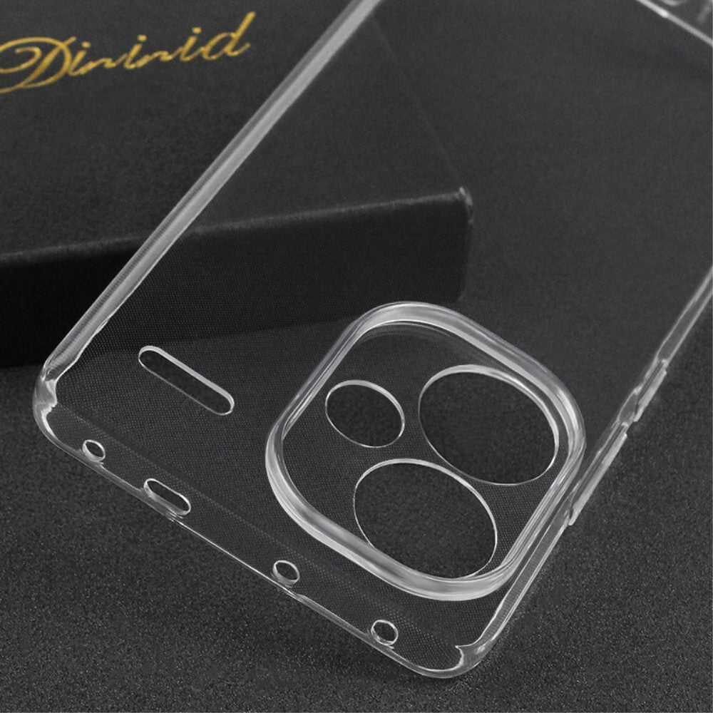 Xiaomi Redmi Note 13 Pro+ - Silikon Gummi Case transparent