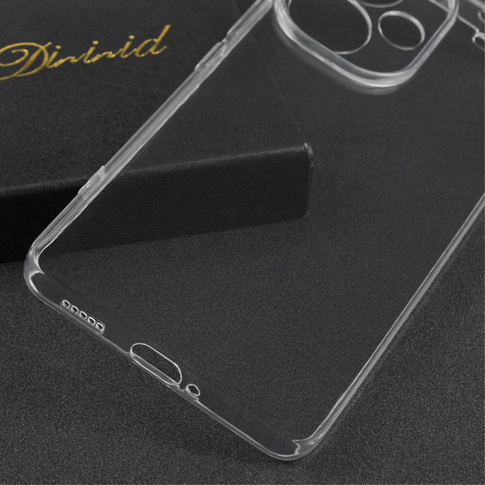 Xiaomi Redmi Note 13 Pro+ - Silikon Gummi Case transparent