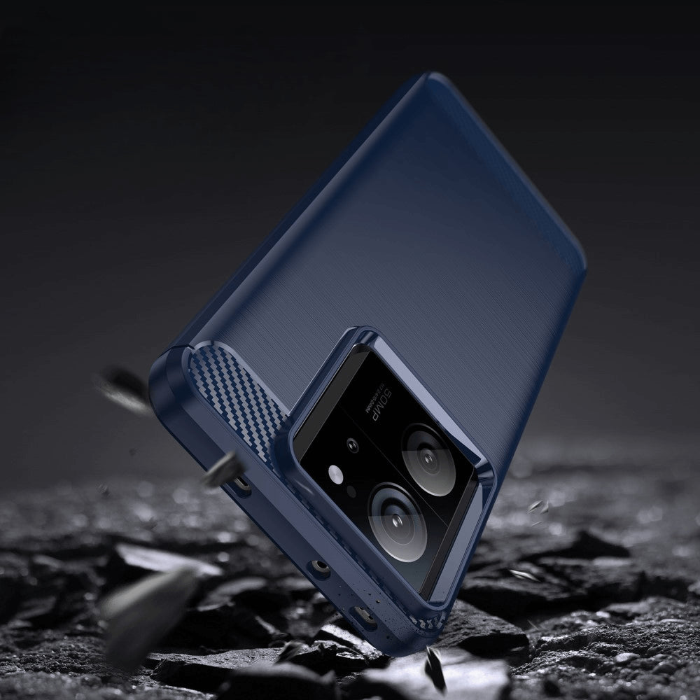 Xiaomi 13T / 13T Pro - Cover In Metallo Carbon Look