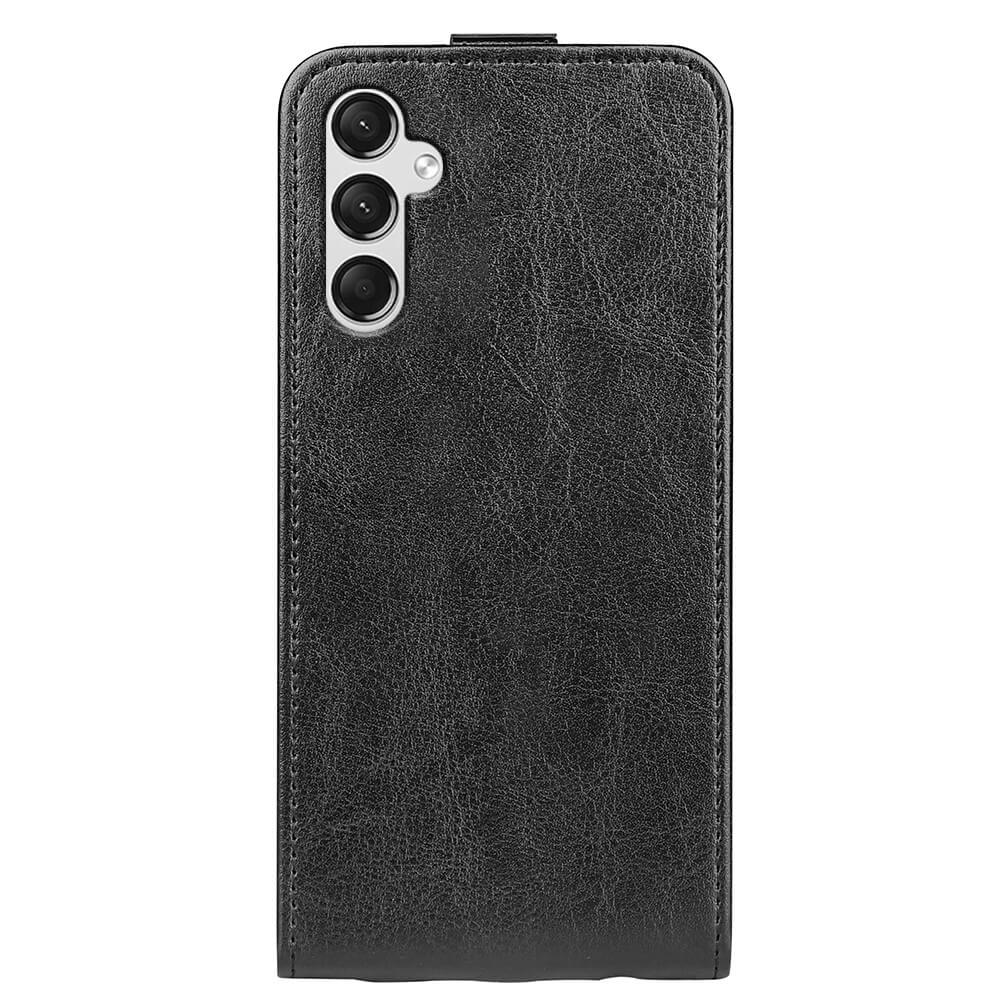 Galaxy A25 5G - Klassisches Flip Case vertikal schwarz