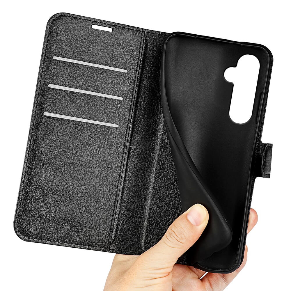 Galaxy A25 5G - Leder Etui Hülle