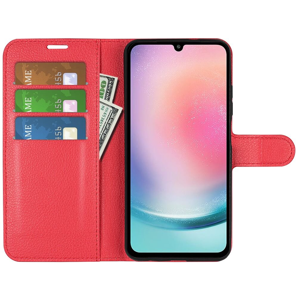 Galaxy A25 5G - Leder Etui Hülle