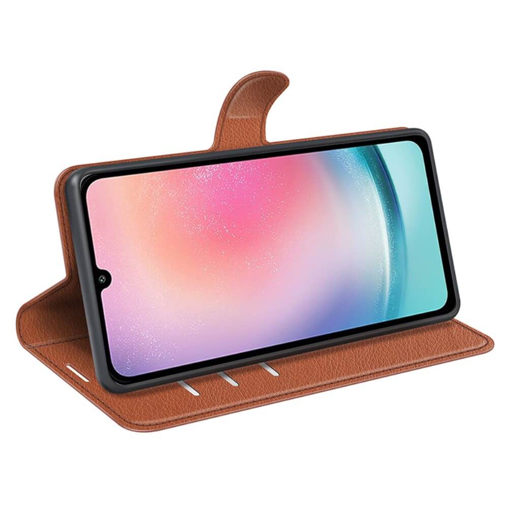 Galaxy A25 5G - Leder Etui Hülle