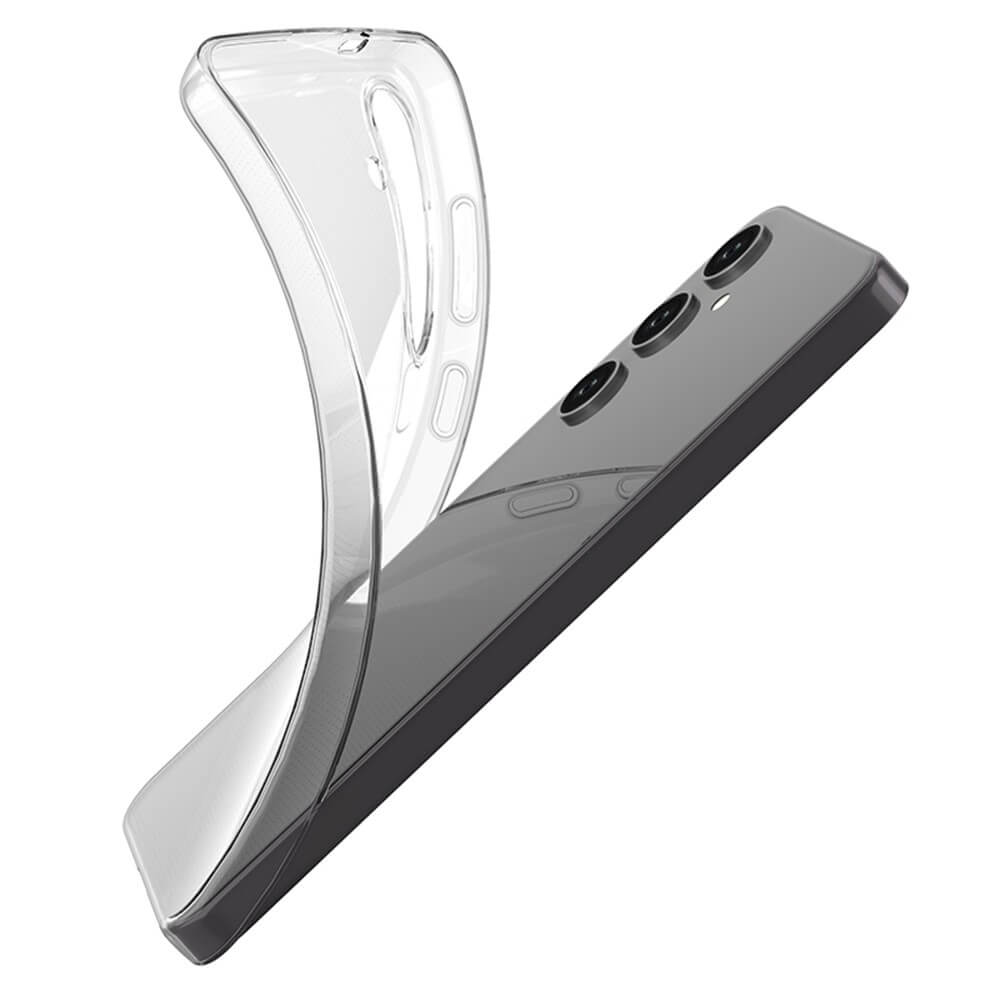 Galaxy S24+ - Silikon Gummi Case transparent