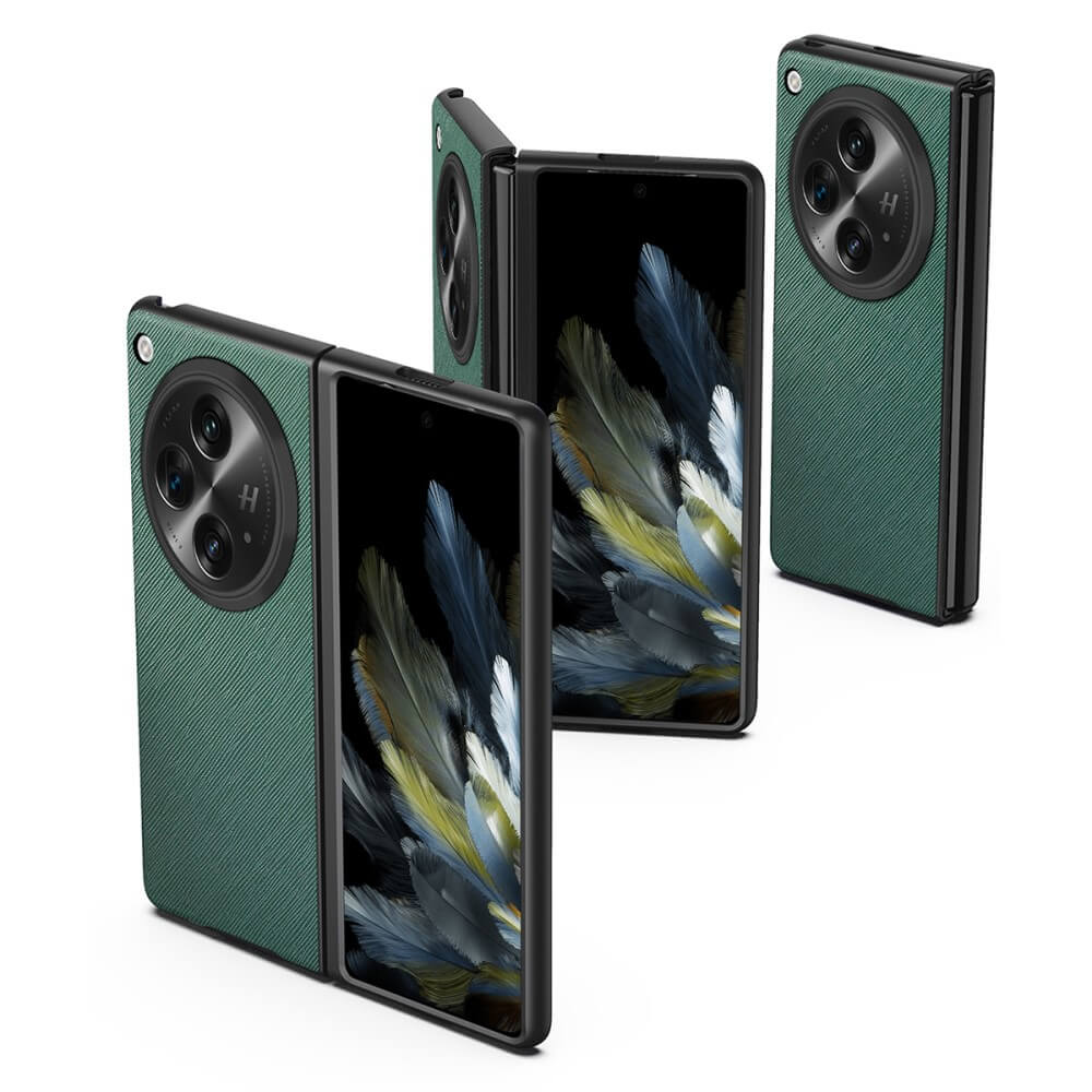 Oneplus Open - Etui De Protection à Texture Croisã©E
