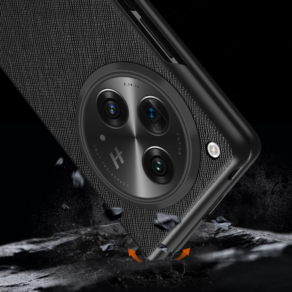 Oneplus Open - Etui De Protection à Texture Croisã©E
