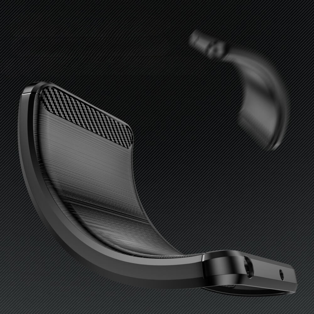 Xiaomi 14 Pro - Coque look métal carbone