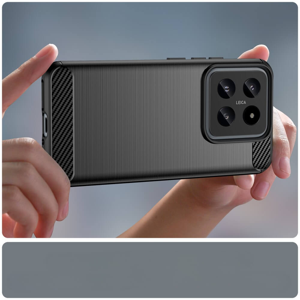 Xiaomi 14 - Metal Carbon Look Case