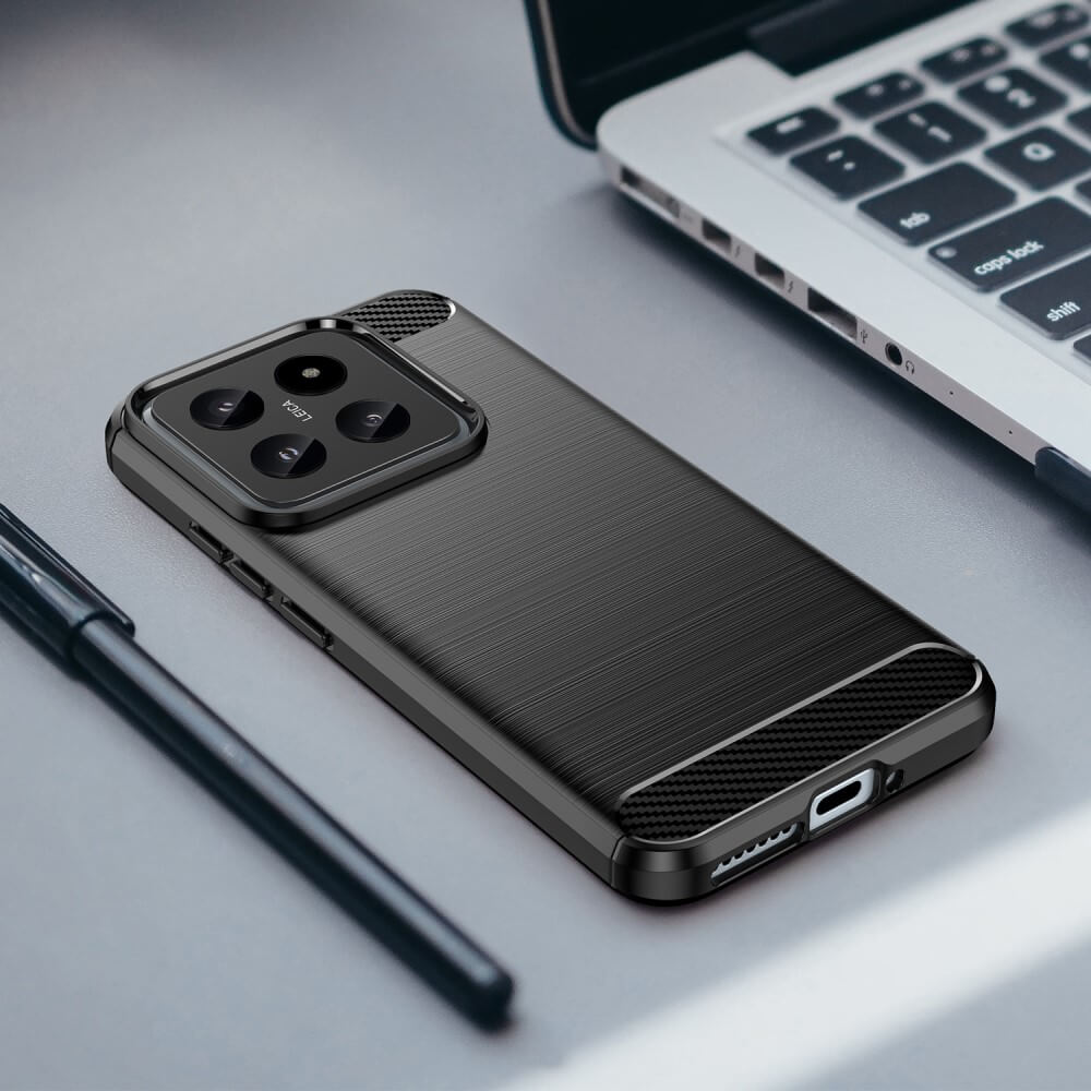 Xiaomi 14 - Metal Carbon Look Case