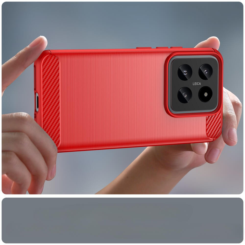 Xiaomi 14 - Metal Carbon Look Case