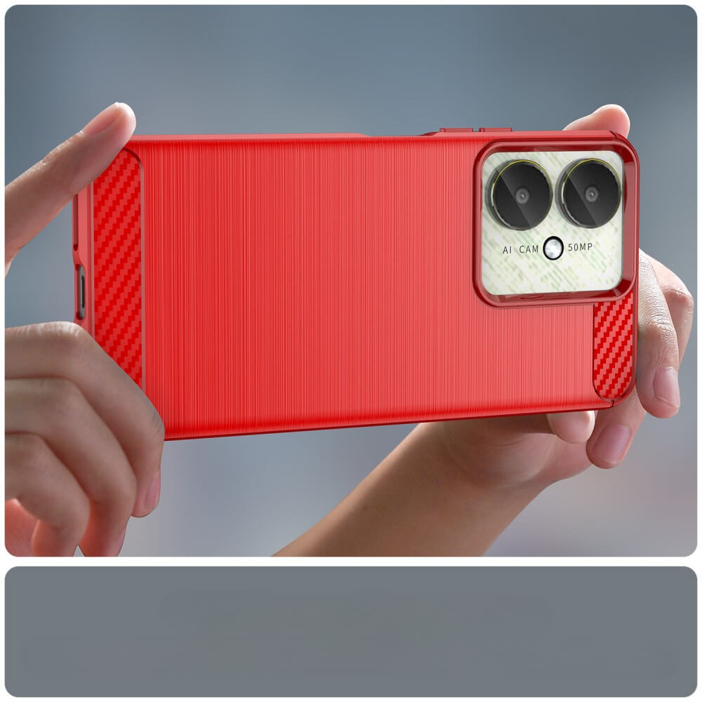 Xiaomi Poco C65 / Redmi 13c - Metal Look Case