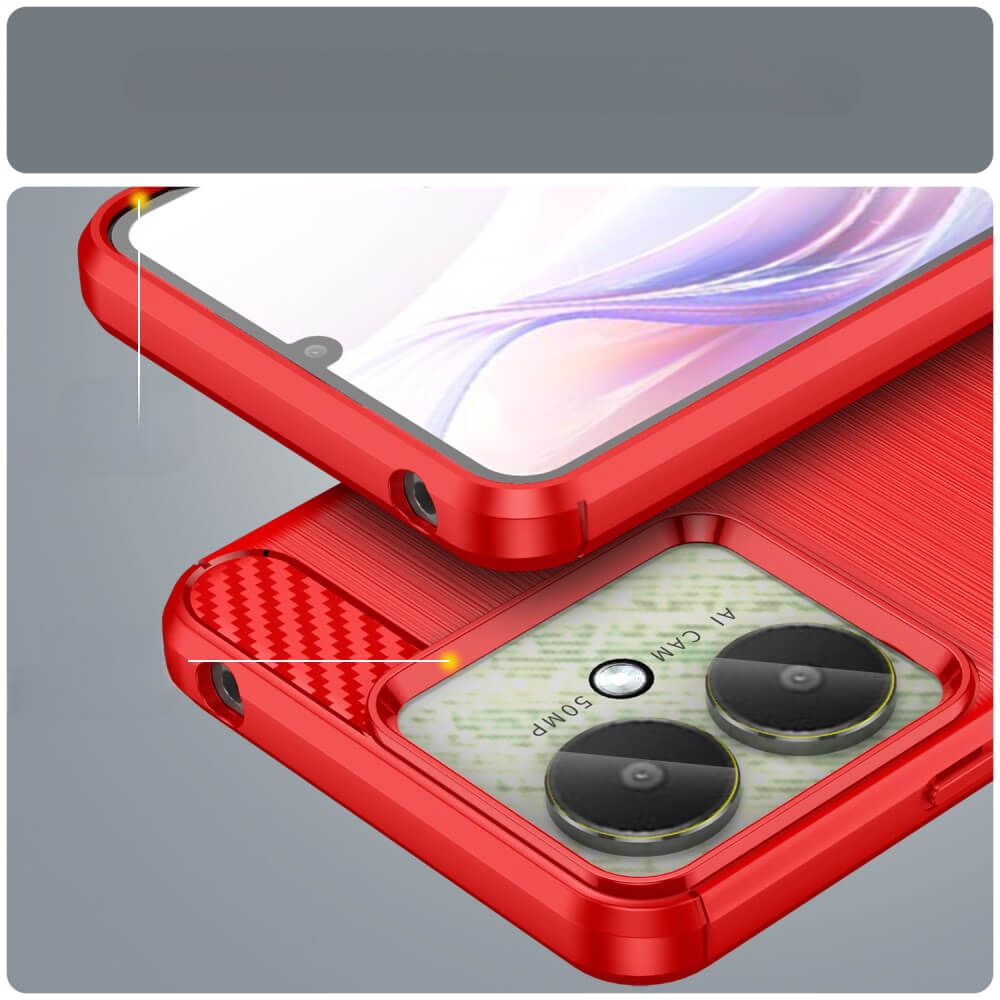 Xiaomi Poco C65 / Redmi 13c - Metal Look Case
