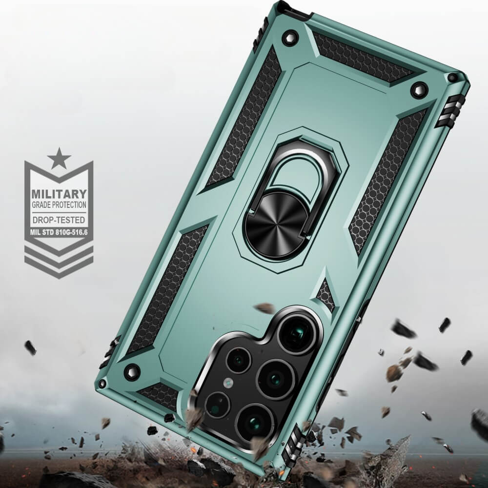Galaxy S24 Ultra - Armor Case With Kickstand