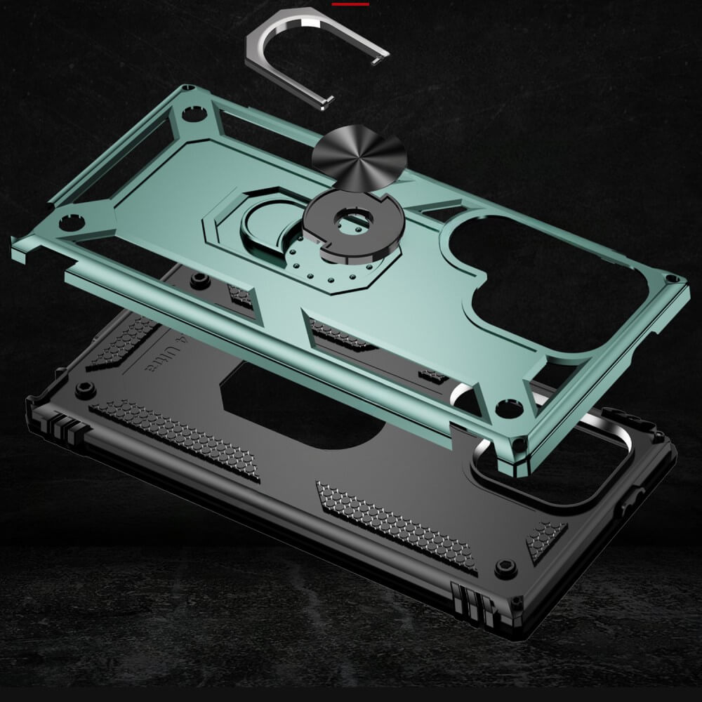 Galaxy S24 Ultra - Armor Case With Kickstand