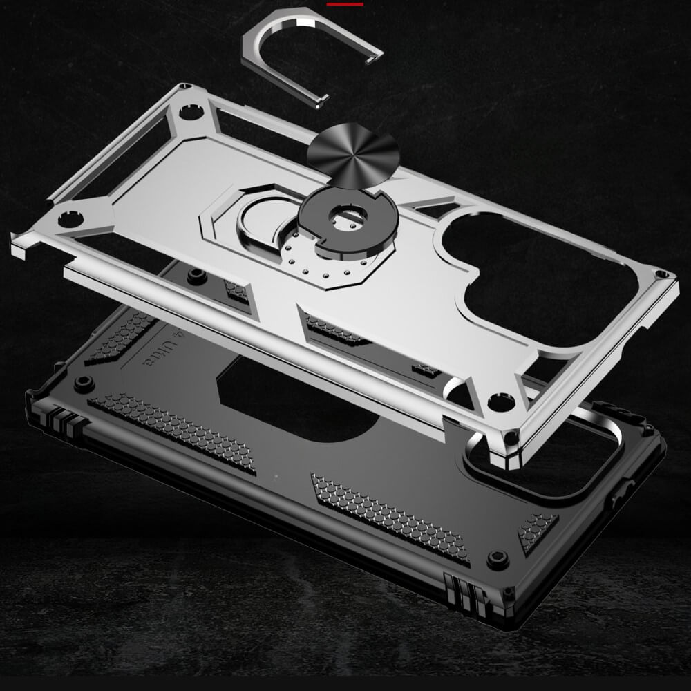 Galaxy S24 Ultra - Armor Case With Kickstand