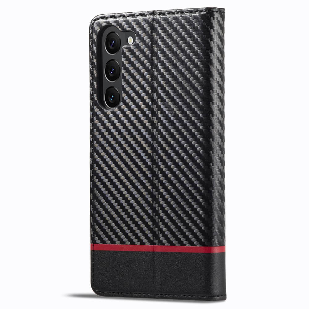 Galaxy S24 - LC.IMEEKE Custodia Carbon Fiber