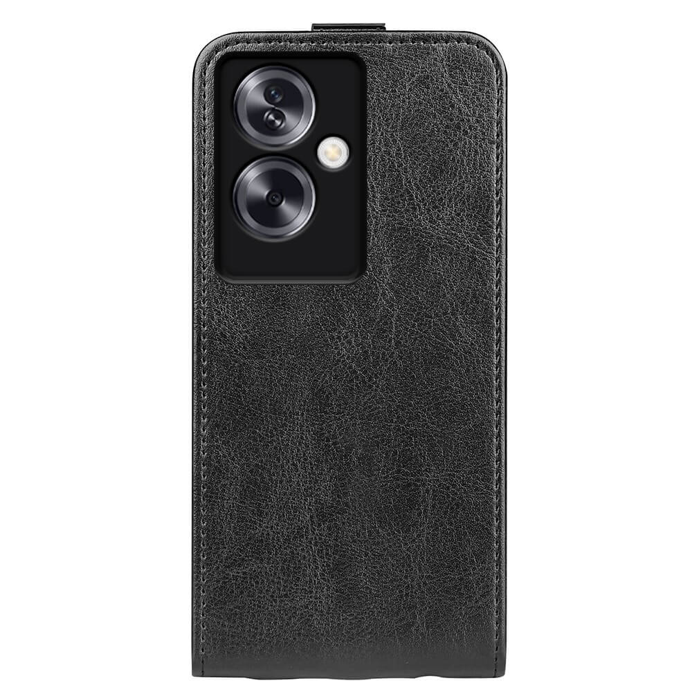 OPPO A79 5G - Klassisches Flip Case vertikal schwarz