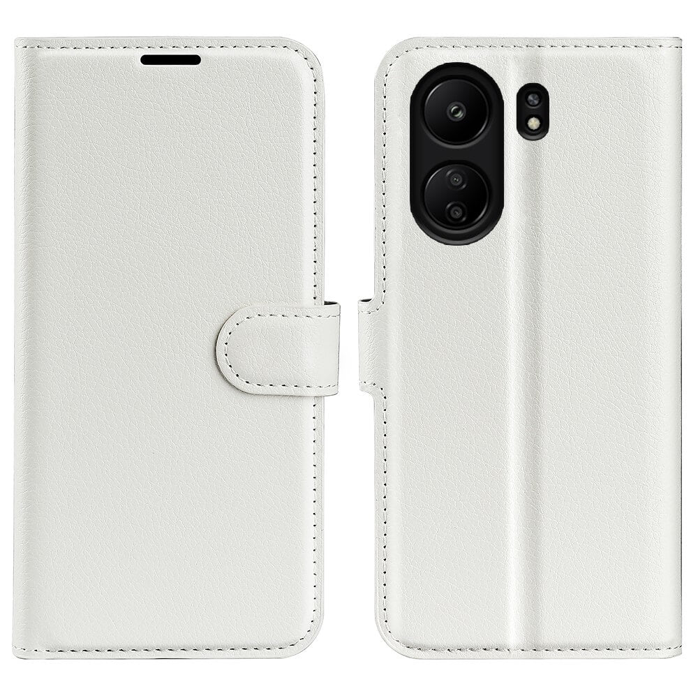 Xiaomi Poco C65 / Redmi 13C - Leather Case Cover